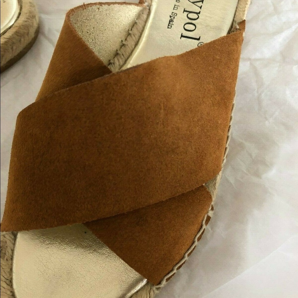 Maypol Ladies Spanish Suede Slides - Picture 5 of 5